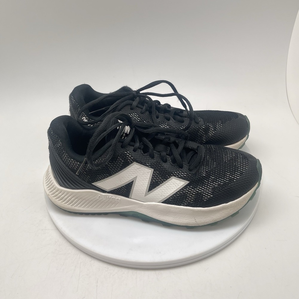 New Balance 4040 V7 Youth Boys 5.5 M Black Baseball Turf Shoe Sneakers TY4040K7